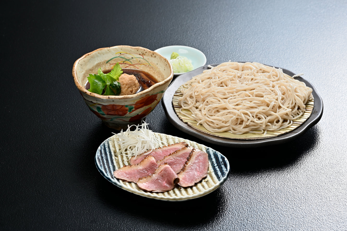 ☆【 12/20到着分】「年越し極・鴨だしせいろ」半生そばセット(4人前分)