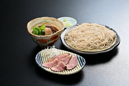 ☆【 12/20到着分】「年越し極・鴨だしせいろ」半生そばセット(4人前分)